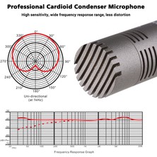 Takstar Cm-60 Profesyonel Kondenser Mikrofon Xlr Kardioid