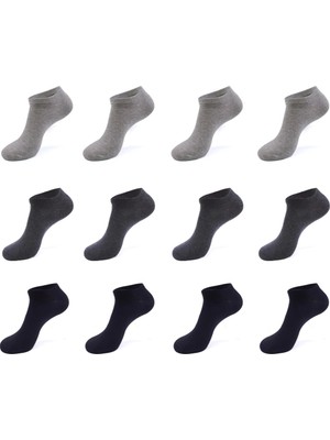 Ozzy Socks 12'li Unisex Dikişsiz Patik Çorap