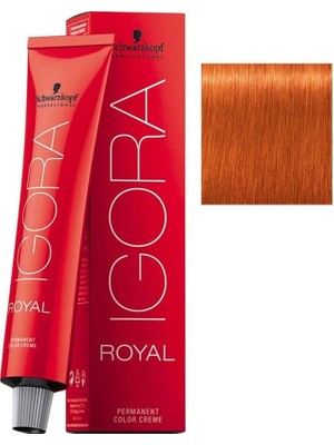 Schwarzkopf Igora Royal 8-77 Açık Kumral-Yoğun Bakır Saç Boyası