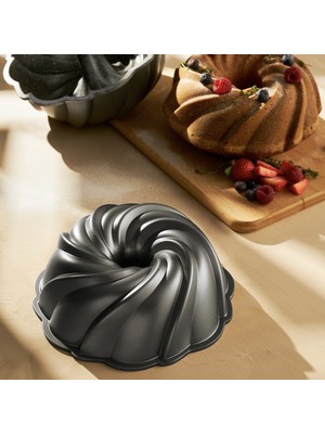 Emsan Yeni Girift Kek Kalıbı Gri