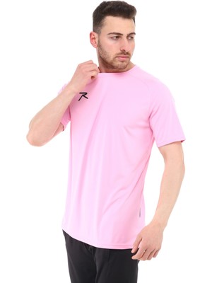 Raru Teamswear Erkek Basic T-Shirt Sırca Pembe