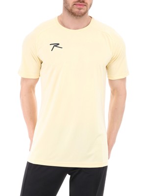 Raru Teamswear Erkek Basic T-Shirt Sırca Krem