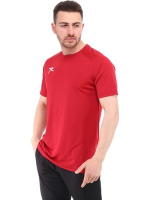 Raru Teamswear Erkek Basic T-Shirt Sırca Kırmızı