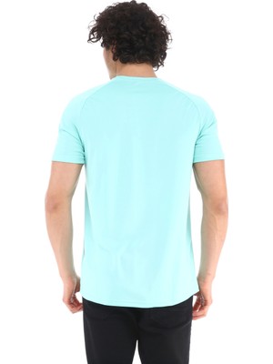 Raru Teamswear Erkek Basic T-Shirt Sırca Yeşil