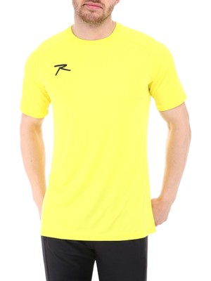 Raru Teamswear Erkek Basic T-Shirt Sırca Sarı