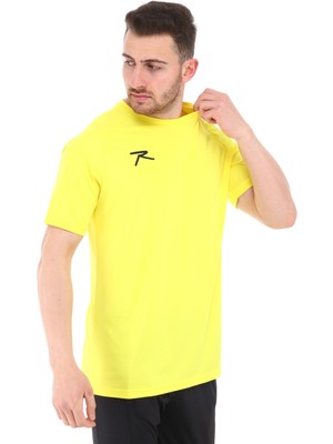 Raru Teamswear Erkek Basic T-Shirt Sırca Sarı