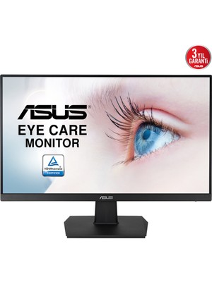 Asus VA247HE 23.8’’ 75hz 5ms HDMI DVI VGA  Adaptive-Sync/FreeSync Full HD Çerçevesiz Eye Care Monitör