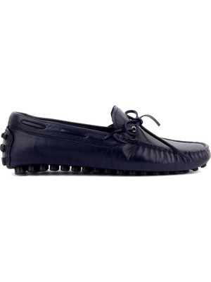 Sail Laker's - Lacivert Deri Erkek Loafer 101-3791-11169