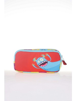 Kaukko Kids & Love Design Cute Monster Kalem Kutusu 24X15X15 (L8083)