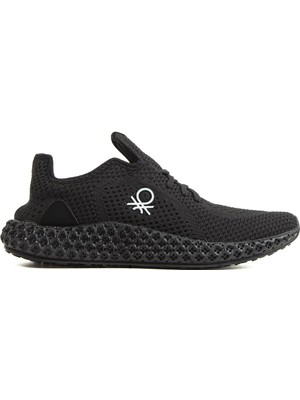 Benetton® | BN-30009 -3570 Siyah - Kadın Spor Ayakkabı