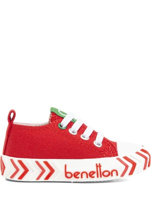 Benetton® | BN-30640-Kırmızı - Çocuk Spor Ayakkabı