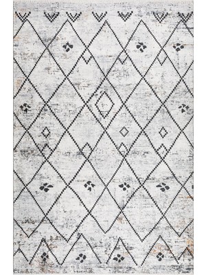 Valery Home Madrid Premium Yıkanabilir Pamuklu Kaymaz Tabanlı Orjinal Saçaklı Kilim