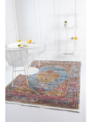 Angora Home  Lucy Makine Halısı 5570F 60 cm x 215 cm Dikdörtgen