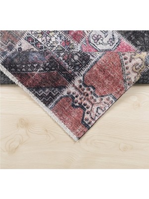 Valery Home Madrid Premium Yıkanabilir Pamuklu Kaymaz Tabanlı Orjinal Saçaklı Kilim