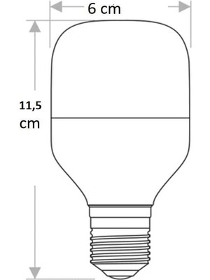 Cata CT-4329 15W/6400K LED Ampul (Beyaz) Cata