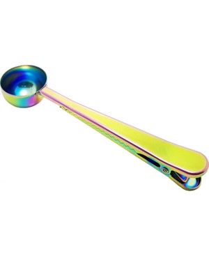 Epazzar 2 Adet Kahve Ölçü Kaşığı ve Paket Klipsi