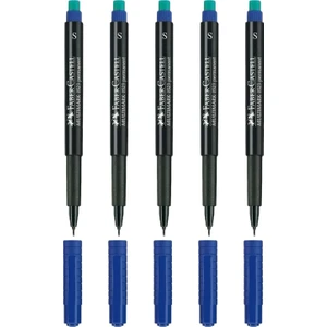 Multimark 1523 S Asetat Kalemi 0.4 mm Mavi 5 Adet