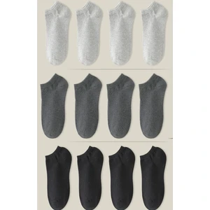 Ozzy Socks 12'li Unisex Dikişsiz Patik Çorap