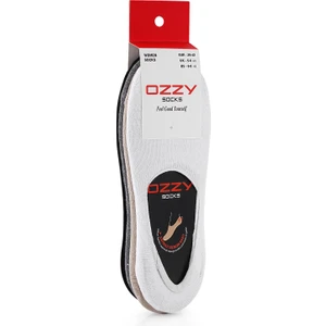 Ozzy Socks 4'lü Unisex Dikişsiz Babet Çorap