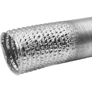 Air Alüminyum Esnek Hava Kanalı Çap 254MM 10 Metre