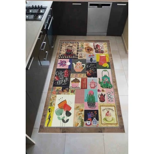 Halı Dekoratif  Özel Tasarım  Modern İnce Yıkanabilir 800 Gr /M2   Kaymaz Taban Trend Halı