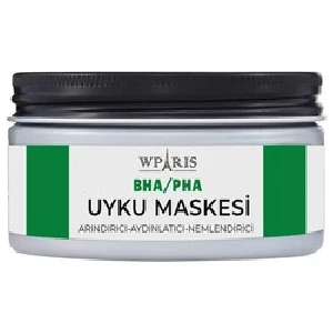 En Iyi Aha/bha ve Siyah Nokta Pürüzsüz Cilt Için Nemlendirici Uyku ve Yüz Maskesi 8681277186073