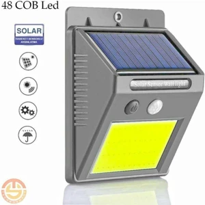 48 Ledli Güneş Enerjili Bahçe Lambası Solar Hareket Sensörlü