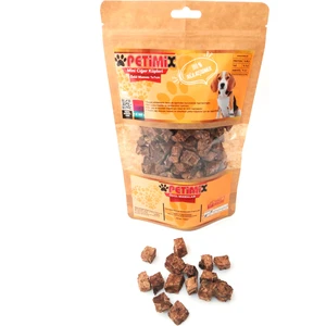 Mini Dana Ciğer Küpleri 100G Köpek Ödül Maması