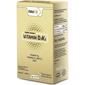 Vitamin D3k2 Sprey&Damla 20 Ml