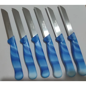  Solingen Meyve Sebze Bıçağı 12 Adet Mermer Desen  (1.kalite,tırtıklı)