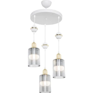 Akses Küre Beyaz 3'lü Füme Salon Yemek Odası Oturma Odası Antre Mutfak Çocuk Odası Yatak Odası Avize