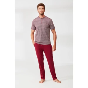 Yelken Desenli Pijama Takımı