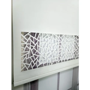 Bbb Lazer Stor Perde Mat Kalın Kumaşlı Ekru Renk LZR107