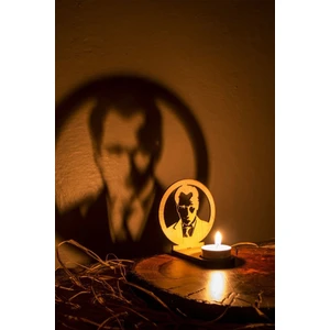Mustafa Kemal Atatürk Temalı Gölge Mumluk