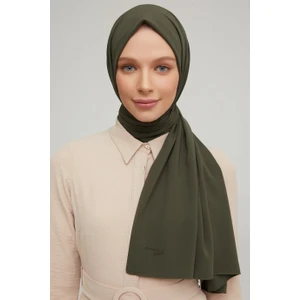 Trend Medine Ipeği Şal 70X200 - Haki