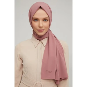 Trend Medine Ipeği Şal 70X200 - Toz Pembe