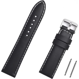 22MM Siyah Saat Kordonu Kayış