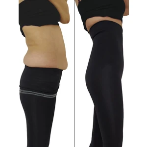 Korse Tayt Siyah Kadın Tayt Göbek Basen Toparlayıcı Tayt Doğum Sonrası Korsesi Spor Taytı