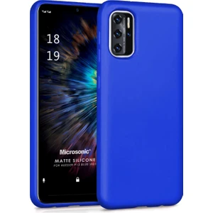 Matte Silicone Reeder P13 Blue 2022 Kılıf Mavi