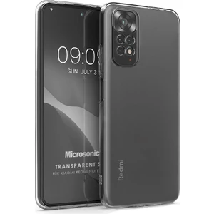 Xiaomi Redmi Note 11S Kılıf Transparent Soft Şeffaf