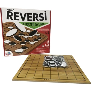 Ahşap Reversi Zeka Akıl ve Strateji Oyunu