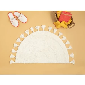 English Home Luna Pamuklu Banyo Paspası 55 x 90 cm Ekru