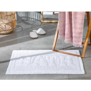 English Home Bath Pamuklu Banyo Paspası 60 x 90 cm Beyaz