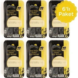 Dilimli Tost Peyniri 600GR 6'lı