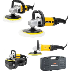 Germany Polishing Sanding Series Profesyonel 22000WFATT 180MM 6 Kademe Devir Ayarlı Zımpara Pasta Cila ve Polisaj Makinesi