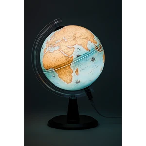 Gürbüz Yayınları Işıklı Antik Dünya Küresi Modern Seri 30 cm USB Kablo Hediyeli