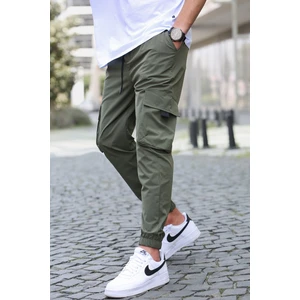 Haki Kargo Cep Erkek Jogger Pantolon 5461