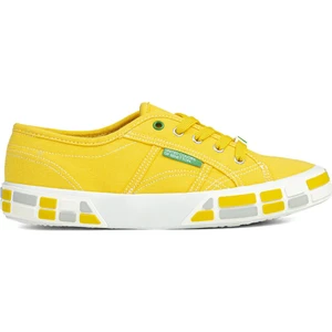 Benetton® | BN-30691-3114 Sarı - Kadın Spor Ayakkabı