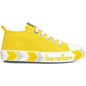 Benetton® | BN-30643 - 3394 Sarı - Çocuk Spor Ayakkabı