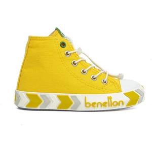 Benetton® | BN-30647 - 3394 Sarı - Çocuk Spor Ayakkabı